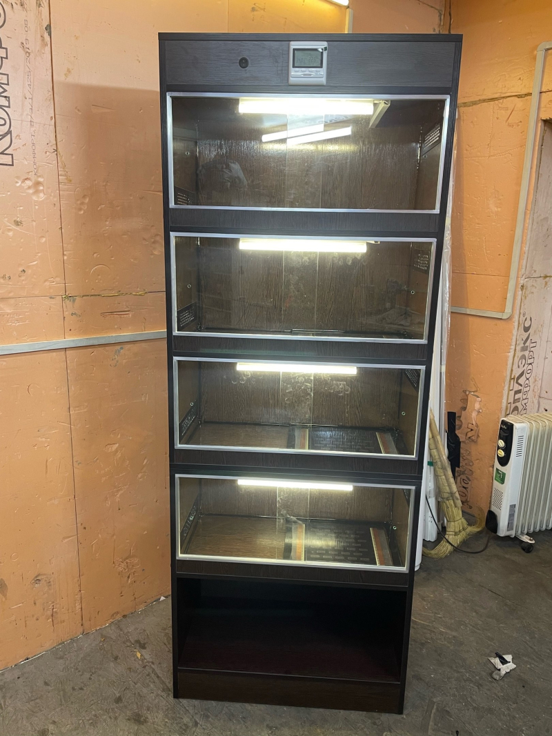 Террариумы из ЛДСП и пластика