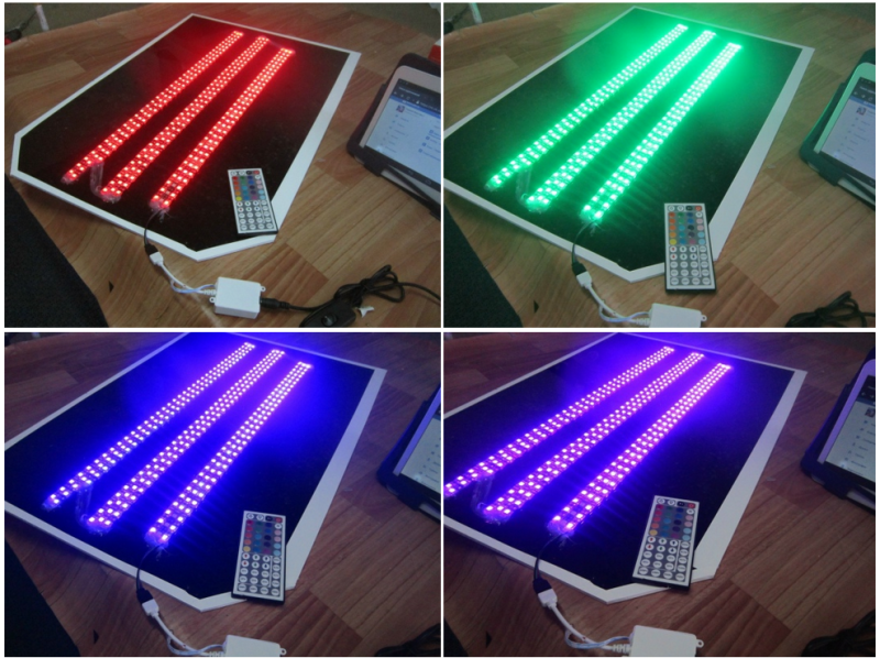 Превратите аквариум в произведение искусства с помощью RGB-подсветки